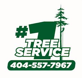 #1 TREE SERVICE 404-557-7967 trademark