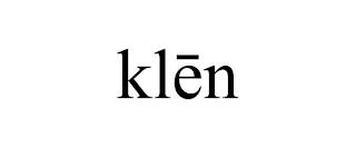 KLEN trademark