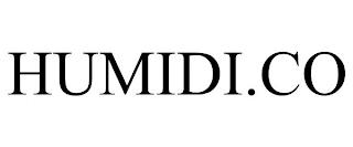 HUMIDI.CO trademark