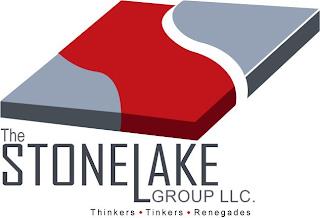 THE STONELAKE GROUP LLC. THINKERS · TINKERS · RENEGADES trademark