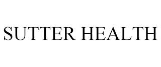 SUTTER HEALTH trademark