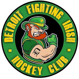 · DETROIT FIGHTING IRISH · HOCKEY CLUB D DFI trademark