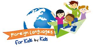 FOREIGN LANGUAGES FOR KIDS BY KIDS trademark