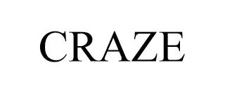 CRAZE trademark