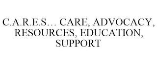 C.A.R.E.S... CARE, ADVOCACY, RESOURCES, EDUCATION, SUPPORT trademark