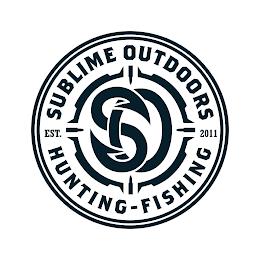 SUBLIME OUTDOORS SO HUNTING-FISHING EST 2011 trademark