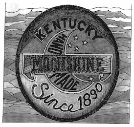 KENTUCKY HANDMADE MOONSHINE SINCE 1890 trademark