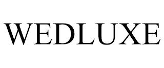 WEDLUXE trademark