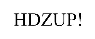 HDZUP! trademark