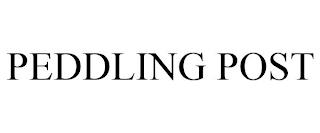 PEDDLING POST trademark