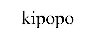 KIPOPO trademark