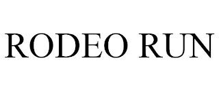 RODEO RUN trademark