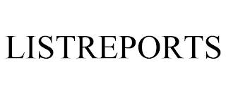 LISTREPORTS trademark