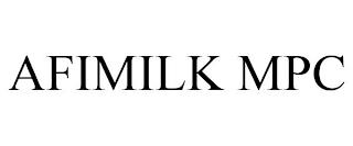 AFIMILK MPC trademark