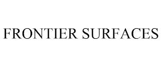 FRONTIER SURFACES trademark