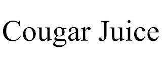 COUGAR JUICE trademark