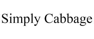 SIMPLY CABBAGE trademark