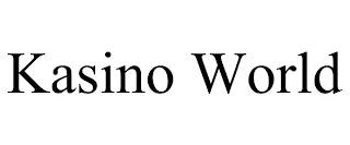 KASINO WORLD trademark