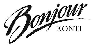 BONJOUR KONTI trademark