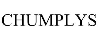 CHUMPLYS trademark