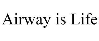 AIRWAY IS LIFE trademark