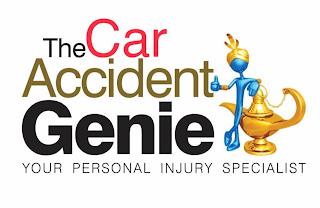 THE CAR ACCIDENT GENIE YOUR PERSONAL INJURY SPECIALIST trademark