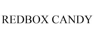 REDBOX CANDY trademark