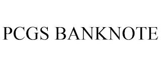 PCGS BANKNOTE trademark