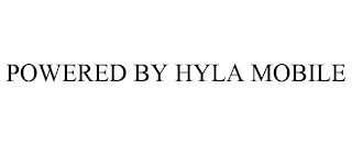 POWERED BY HYLA MOBILE trademark