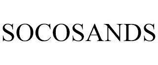 SOCOSANDS trademark