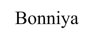 BONNIYA trademark