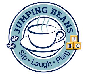 JUMPING BEANS SIP · LAUGH · PLAY JBC trademark