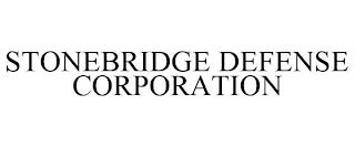 STONEBRIDGE DEFENSE CORPORATION trademark