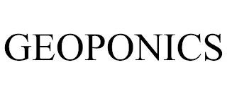 GEOPONICS trademark