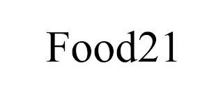 FOOD21 trademark