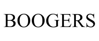 BOOGERS trademark