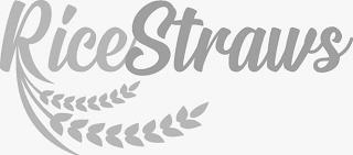 RICESTRAWS trademark