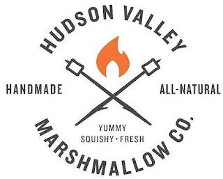 HUDSON VALLEY MARSHMALLOW CO. HANDMADE ALL-NATURAL YUMMY SQUISHY · FRESH trademark