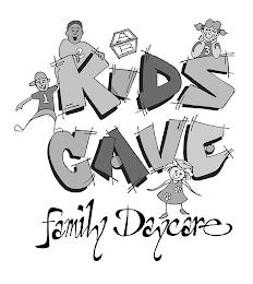 KIDS CAVE FAMILY DAYCARE 1 2 A B 3 trademark