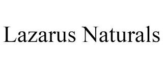 LAZARUS NATURALS trademark