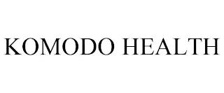 KOMODO HEALTH trademark