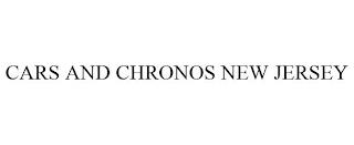 CARS AND CHRONOS NEW JERSEY trademark