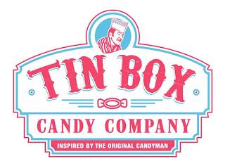 TIN BOX CANDY COMPANY INSPIRED BY THE ORIGINAL CANDYMAN trademark