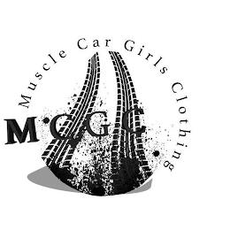 MUSCLE CAR GIRLS CLOTHING MCGC trademark