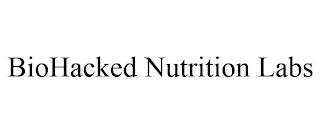 BIOHACKED NUTRITION LABS trademark