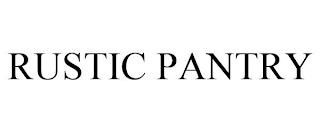 RUSTIC PANTRY trademark