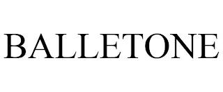 BALLETONE trademark