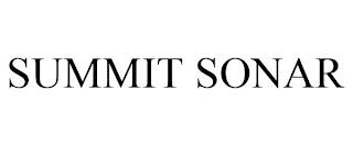 SUMMIT SONAR trademark