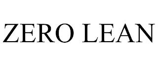 ZERO LEAN trademark