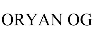 ORYAN OG trademark